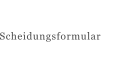 Scheidungsformular